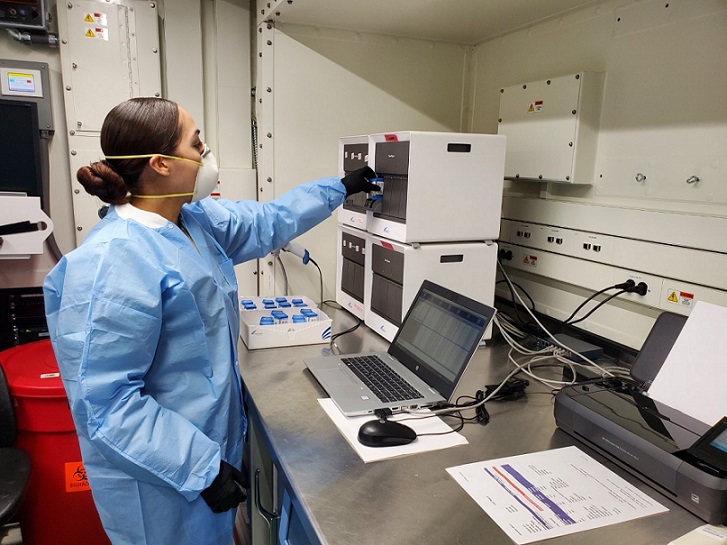 NATIONAL GUARD MOBILE LABORATORY DEPLOYED TO IMPERIAL COUNTY Beyond